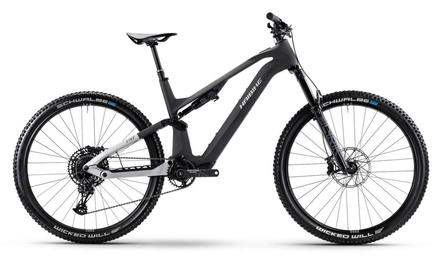 Haibike LYKE CF 10, High carbon/silver, 2025