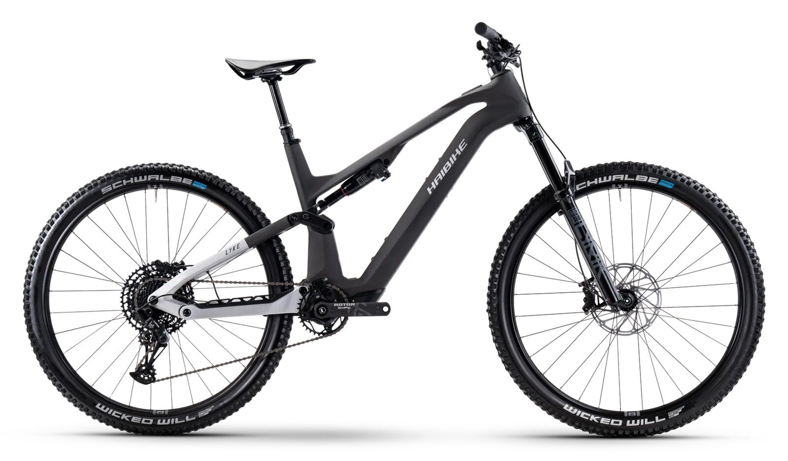 Haibike LYKE CF 10, High carbon/silver, 2025