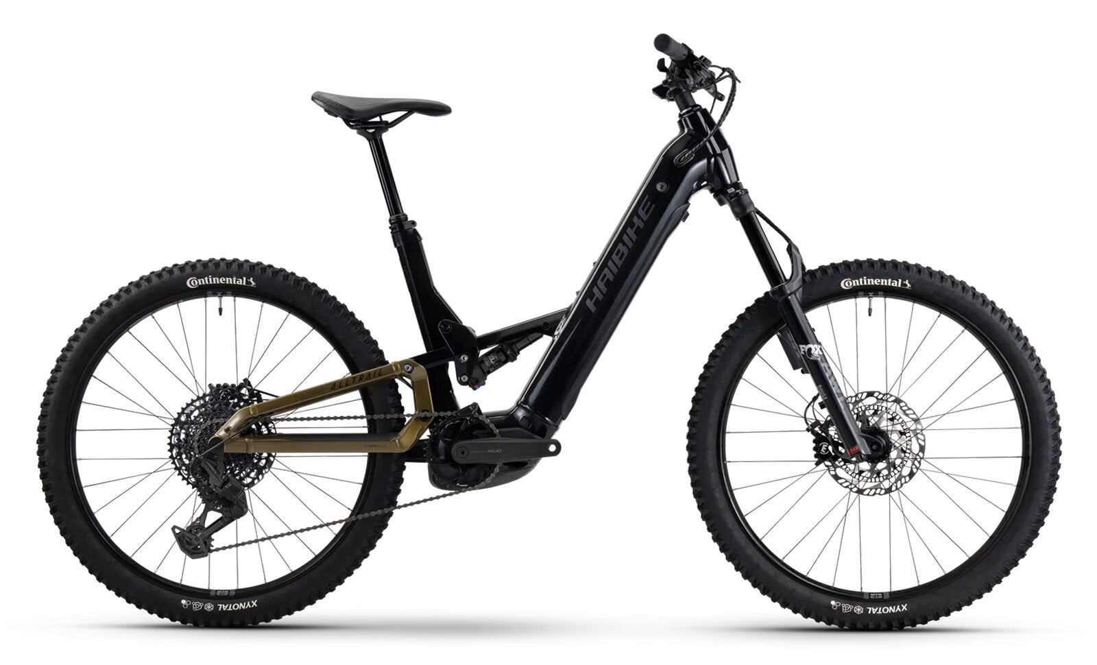 Haibike ALLTRAIL 10.5 Low ABS, black/ninja gold/grey, 2026