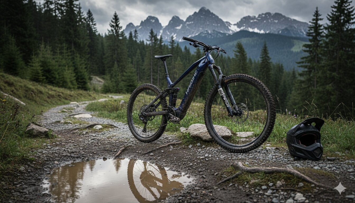 Haibike ALLMTN 6, high ocean black/grey, 2026