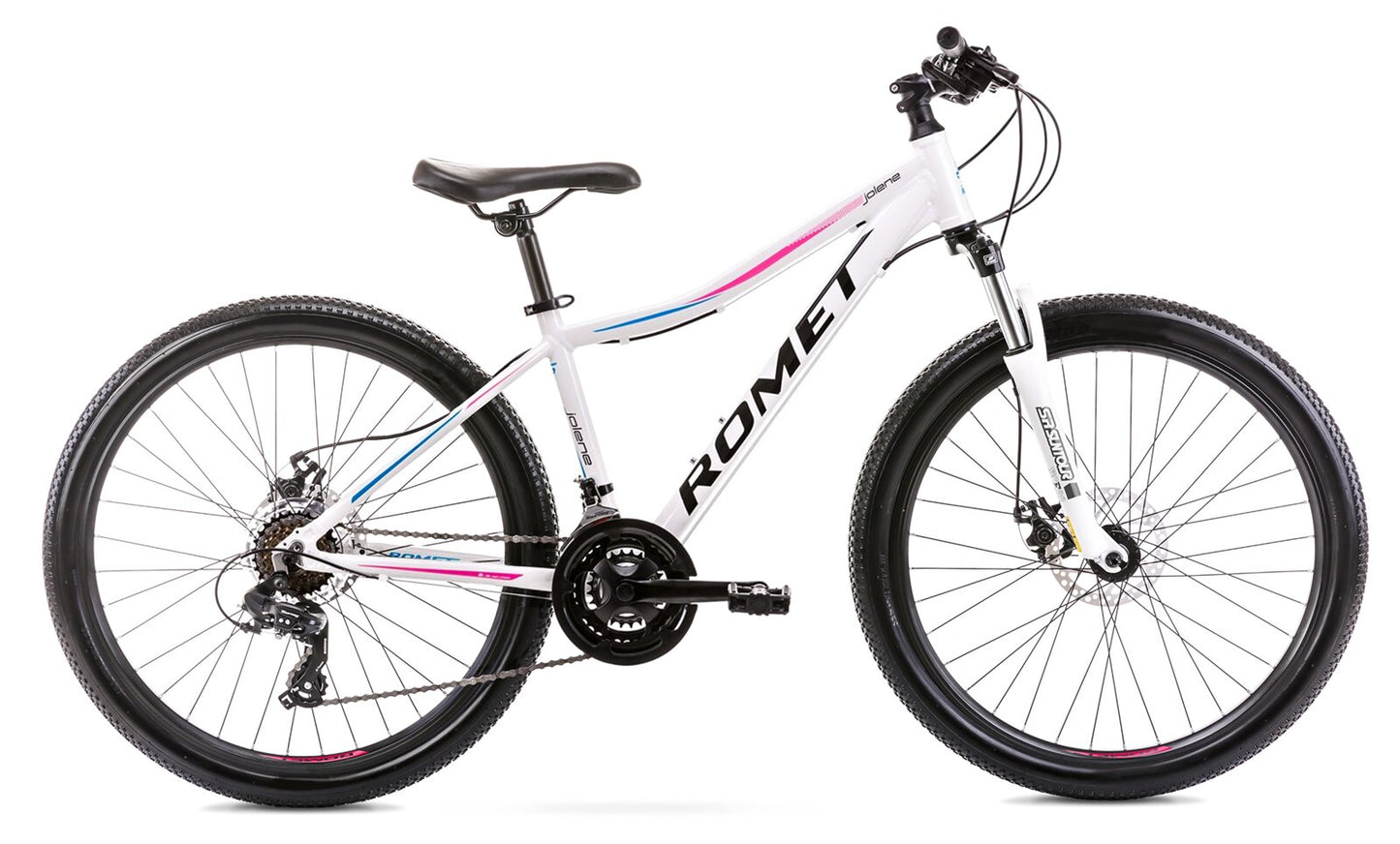 ROMET Jolene 6.2, biela/ružová/modrá