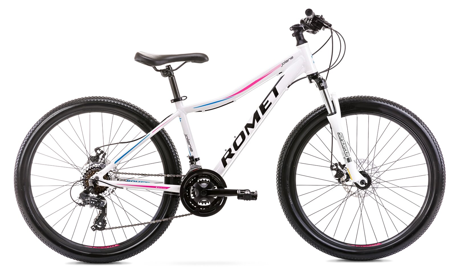ROMET Jolene 6.2, biela/ružová/modrá