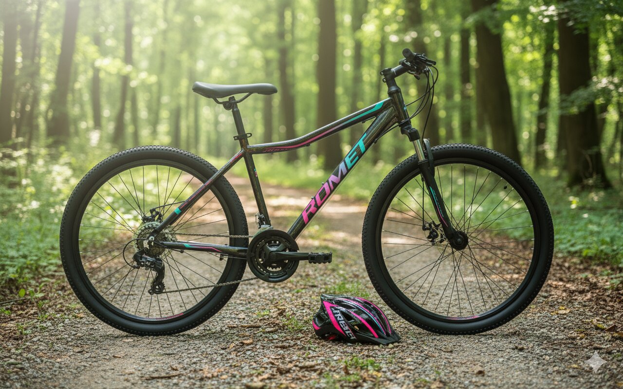 ROMET Jolene 6.2 LTD, čierna/zelená